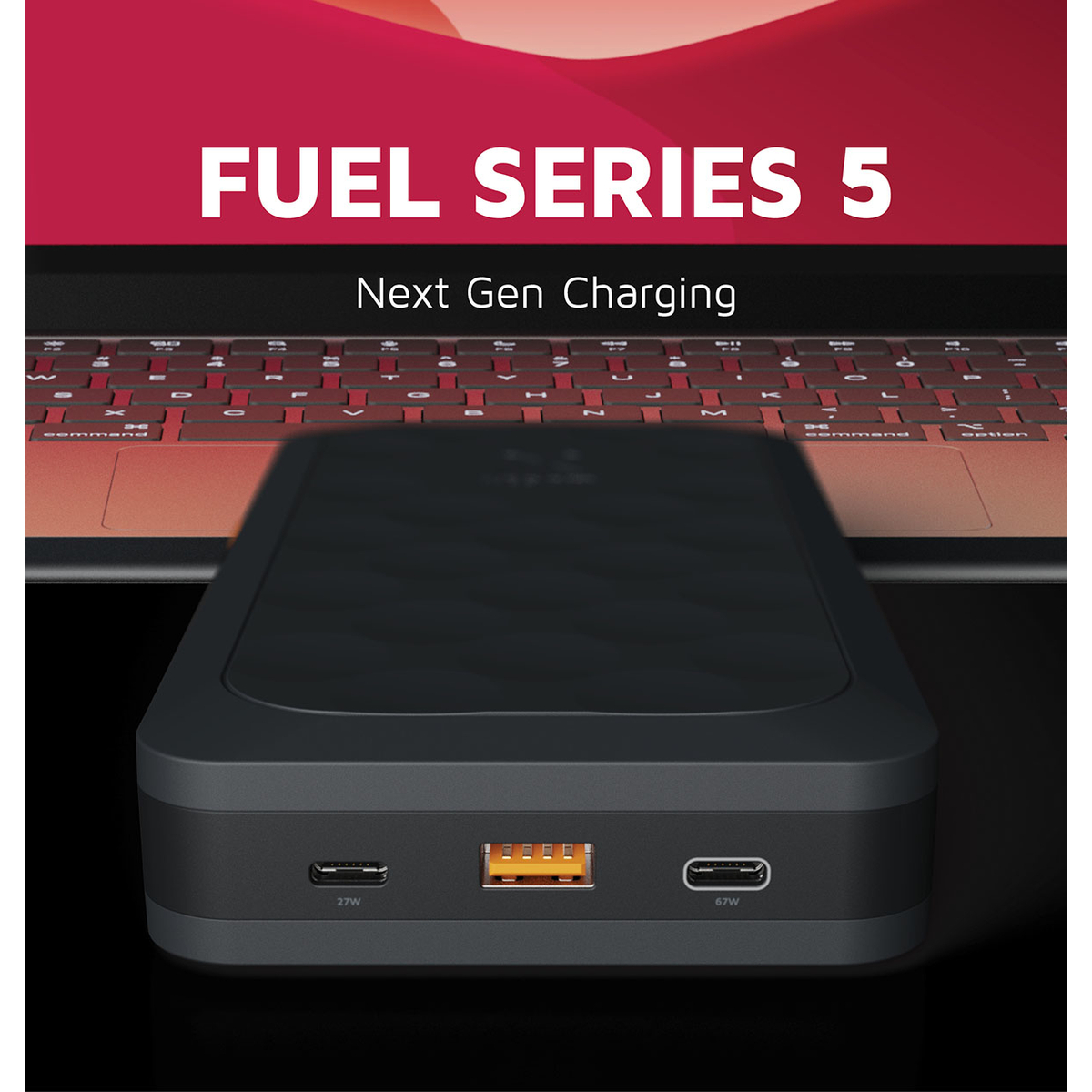 67W Fuel Series Powerbank 45.000 -Black