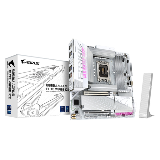 MB INT B860M AORUS ELITE WIFI6EICED5MATX