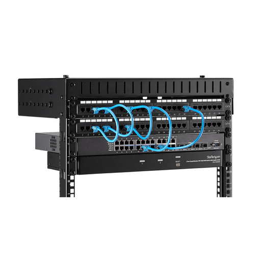 8U Open Frame WM Rack Adjustable Depth