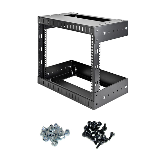 8U Open Frame WM Rack Adjustable Depth