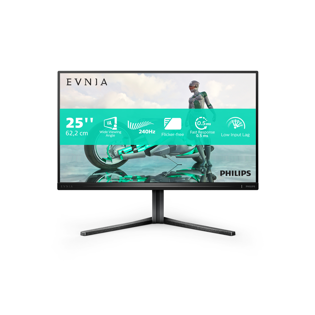 Evnia 24.5 FHD 240Hz Gaming monitor