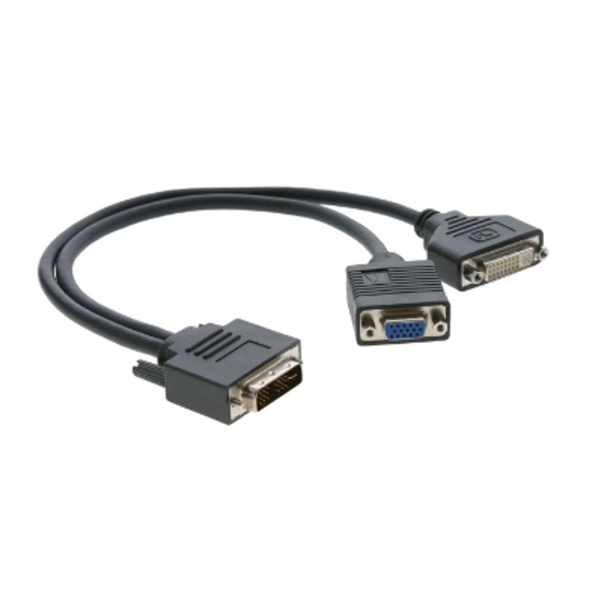 DVI-I to DVI-D & 15-pin HD Adap Cable