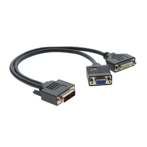 Kramer, DVI-I to DVI-D & 15-pin HD Adap Cable