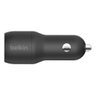 Dual Usba Car Charger Usba To Usbc Cable