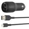 Dual Usb-A Car Charger 12W X2