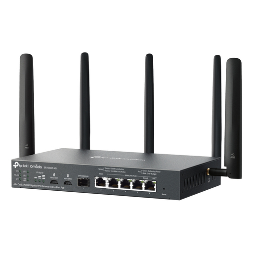 Omada 4G Cat6 AX3000 Gigabit VPN 4-Port