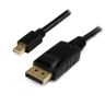 1m DisplayPort Male to Mini DisplayPort