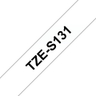 TZES131 12mm Black On Clear Label Tape