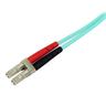 1m 10 Gb Aqua Fiber Patch Cable LC/SC