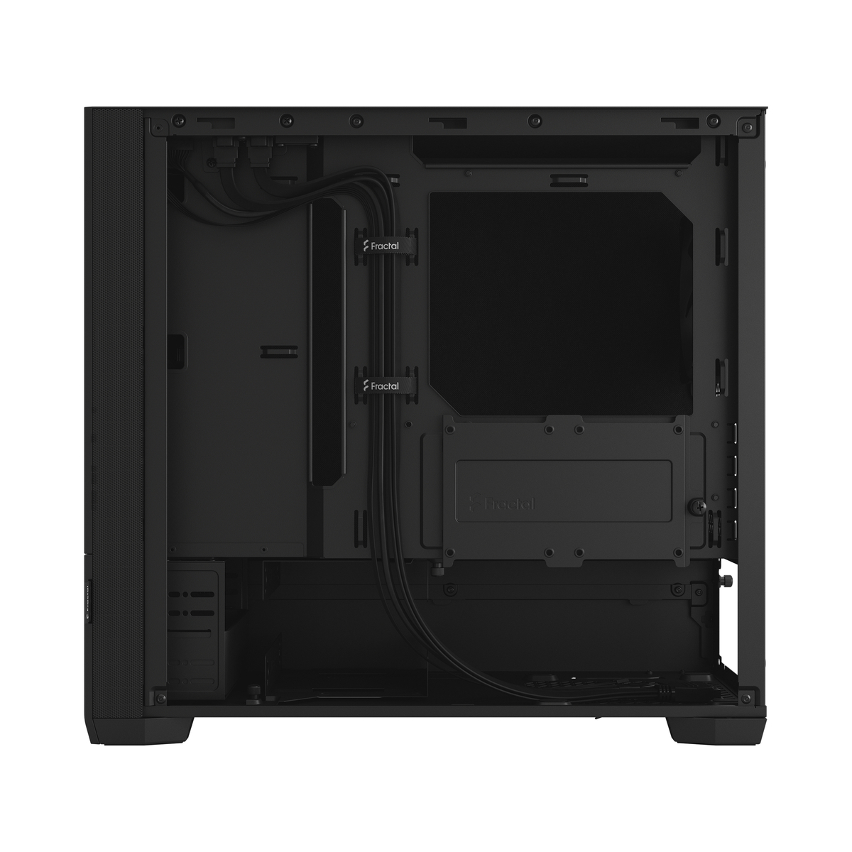 CASE mATX Pop Mini Silent Black Solid