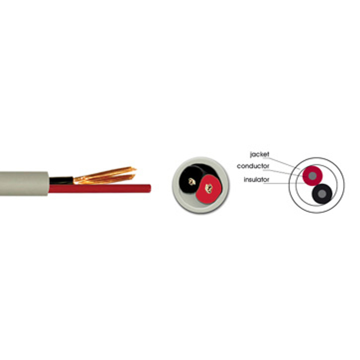 BC-2S-300M 2-core 16 AWG Speaker Cable