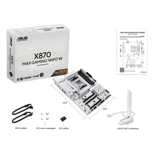 MB AMD AM5 X870 MAX GAM WIFI7 W D5 ATX