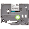 TZES231 Black On White Strong Label Tape