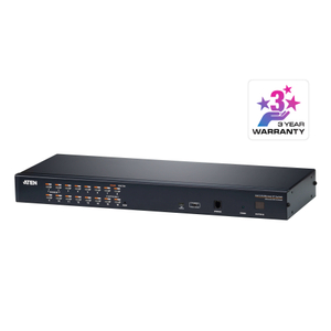 Aten, 16x CAT-5 High Density KVM Switch/IP