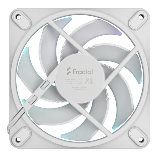 FAN Momentum 12 RGB White