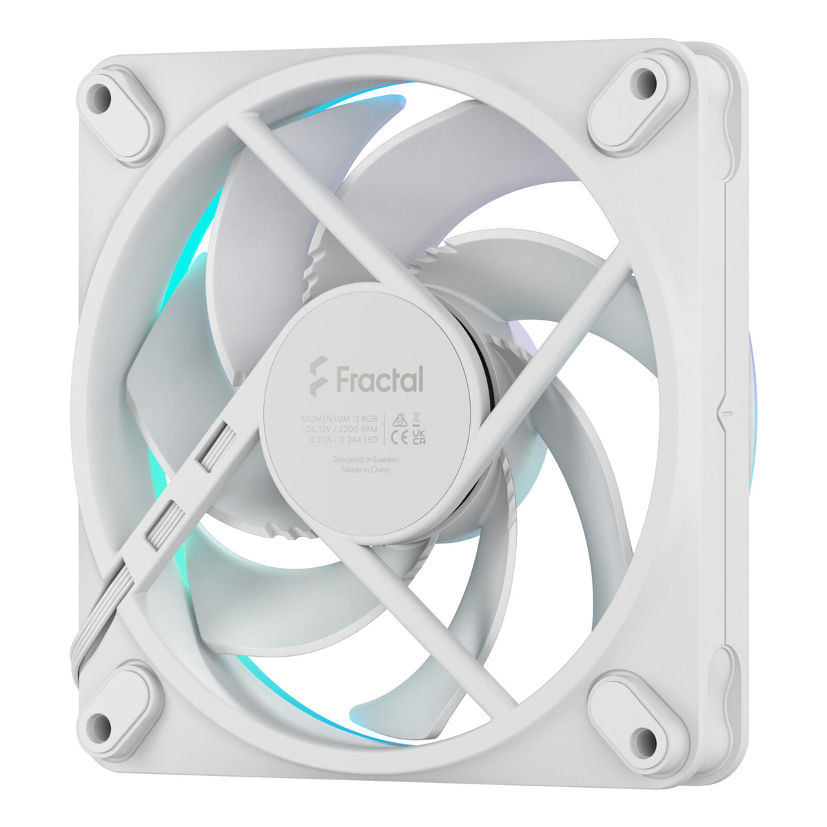 FAN Momentum 12 RGB White