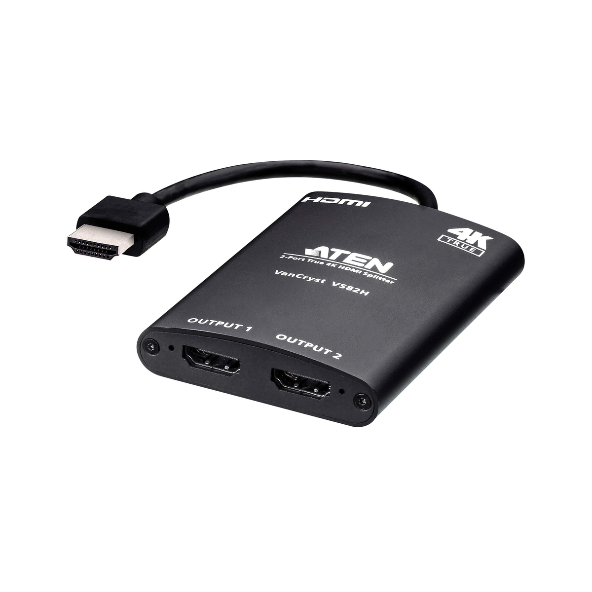 2-Port True 4K HDMI Splitter