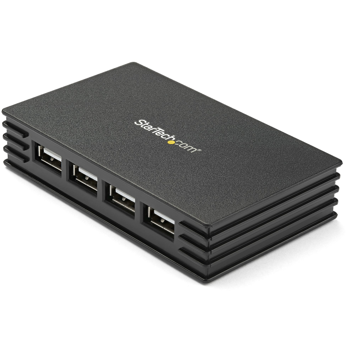 4 Port Black USB 2.0 Hub