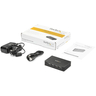 4 Port Black USB 2.0 Hub