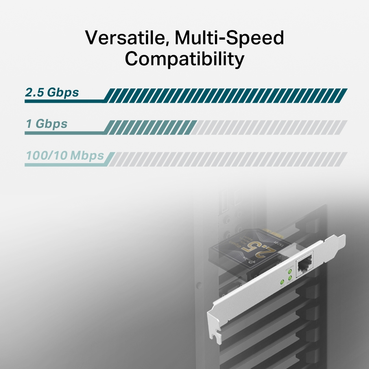 2.5 Gigabit PCIe Network Adapter