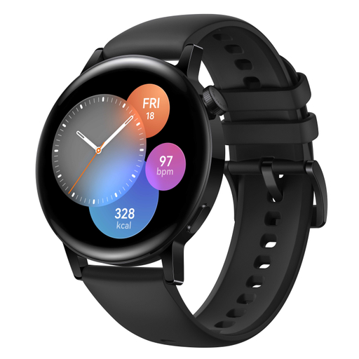 Watch GT3 42mm Black Strap