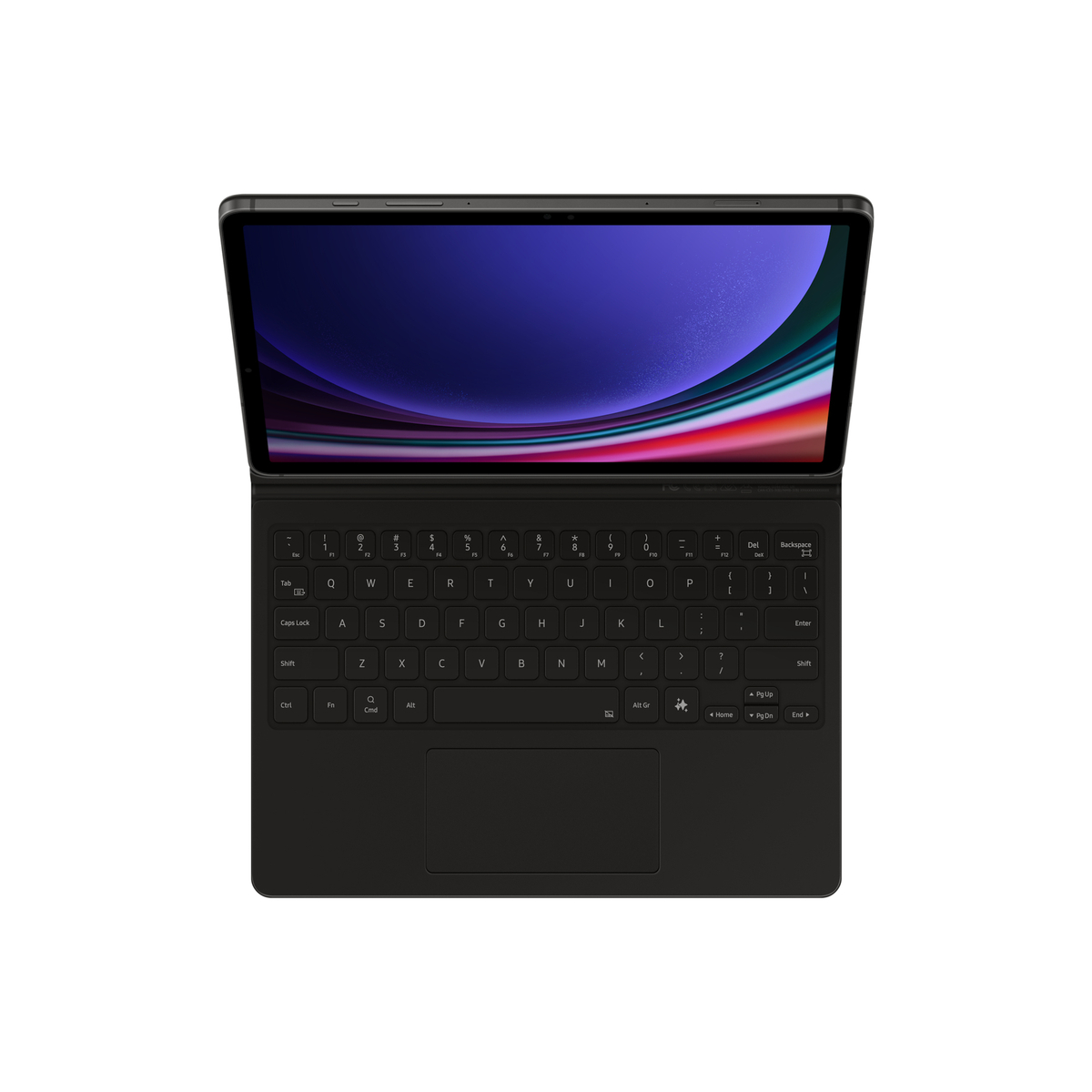 AI Book Cover KB w/TP GalaxyTab S9/S9 FE