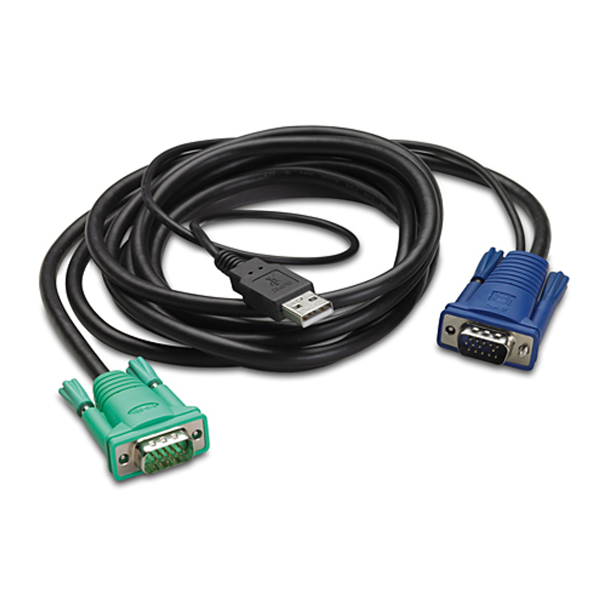 INTEGRATED LCD KVM USB CABLE - 1.8m