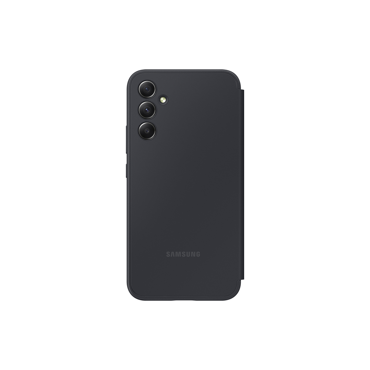 Flip cover case card slot notif window