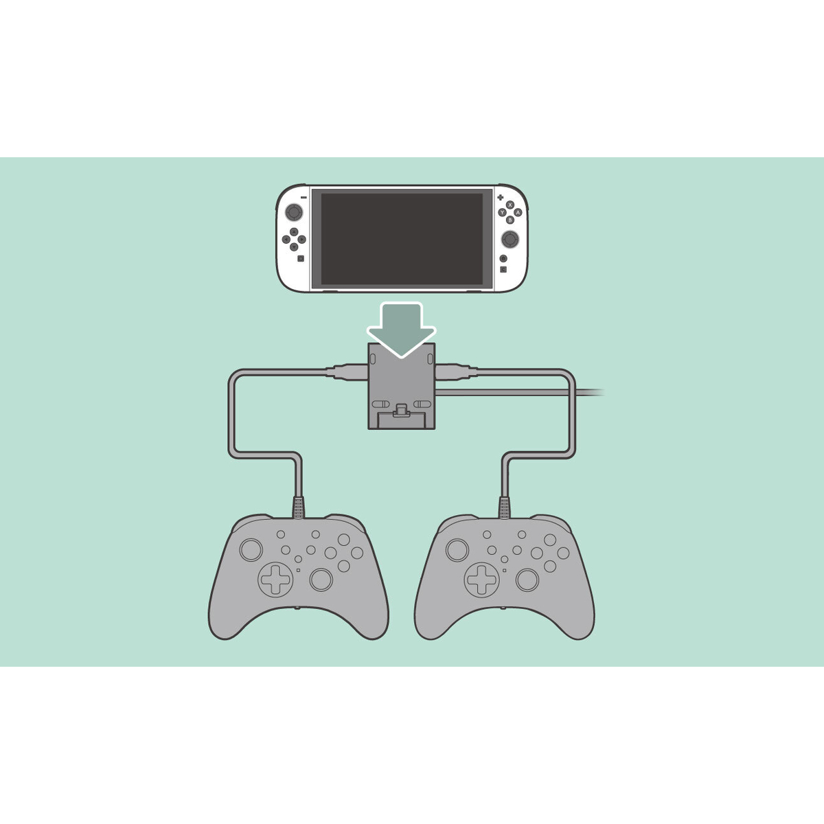HORI Dual USB PlayStand for NSW2
