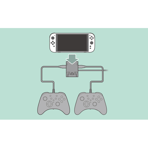 HORI Dual USB PlayStand for NSW2