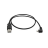 0.5m Right Angle Micro USB Cable - 24AWG