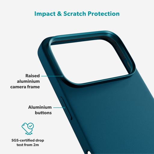 SiliconeMag+CaseiP17Pro-Petrol Blue