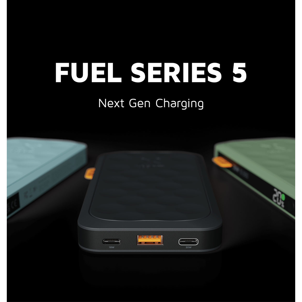 20W Fuel Series Powerbank 10.000 - Black