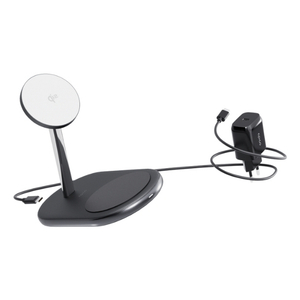 Epico, 2in1 Mag+ Wireless Charge Stand Blk EU