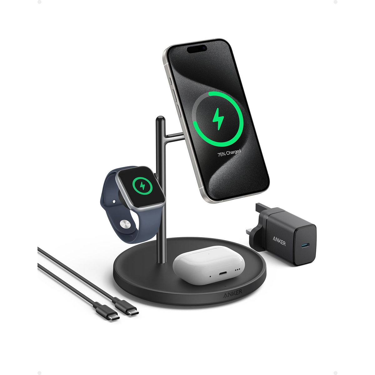 Anker MagGo Wireless (15W 3-in-1 Stand)