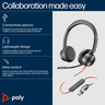 Poly BW 8225 Stereo -M USB-C HS +USB-C/A