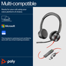 Poly BW 8225 Stereo -M USB-C HS +USB-C/A