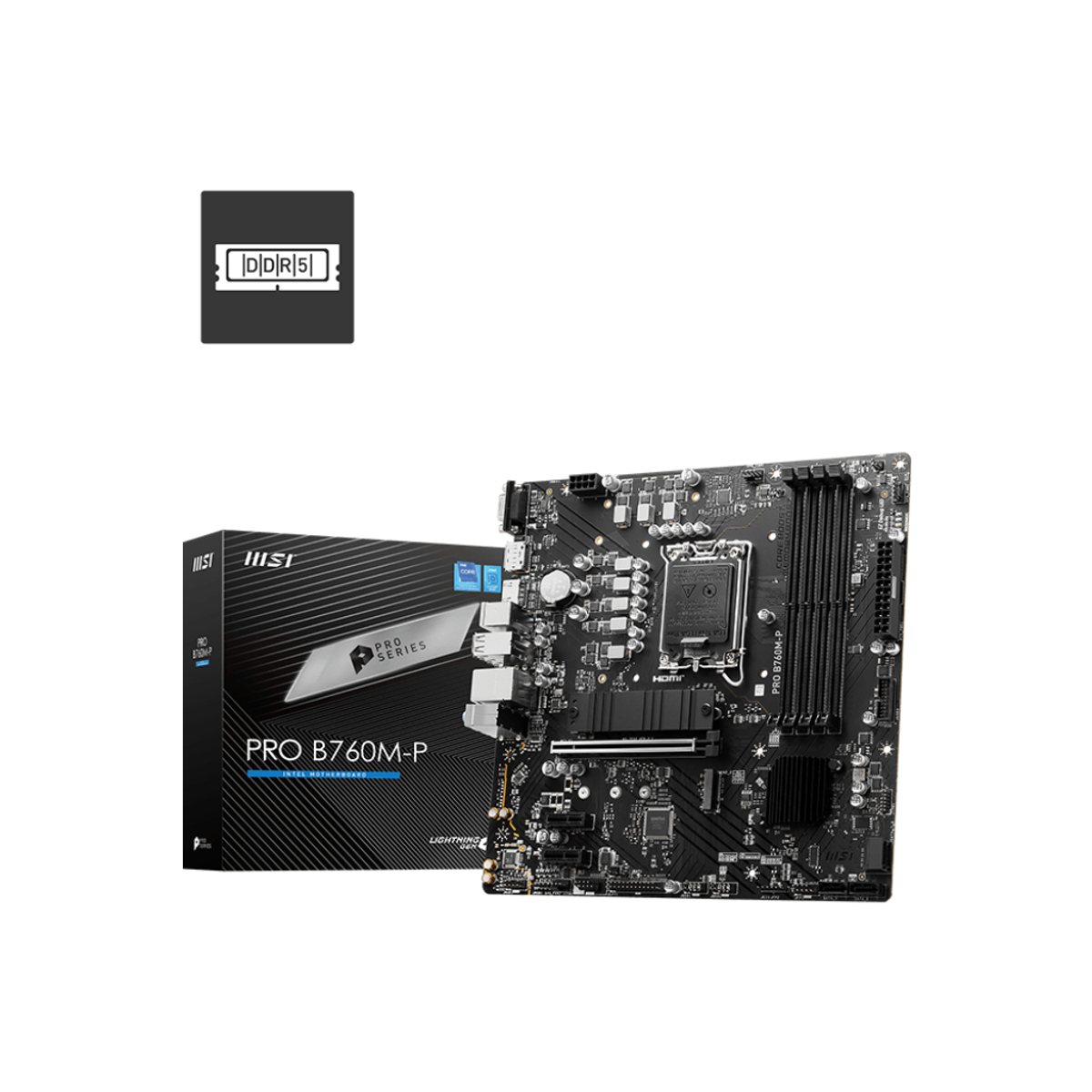 MB IN LGA1700 B760M-P D5 M-ATX