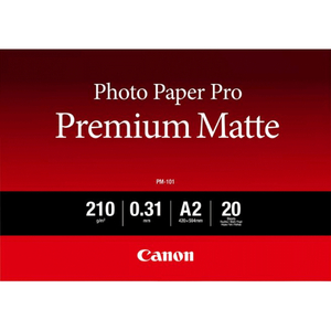 Canon, 101 A2 Matte White Photo Paper