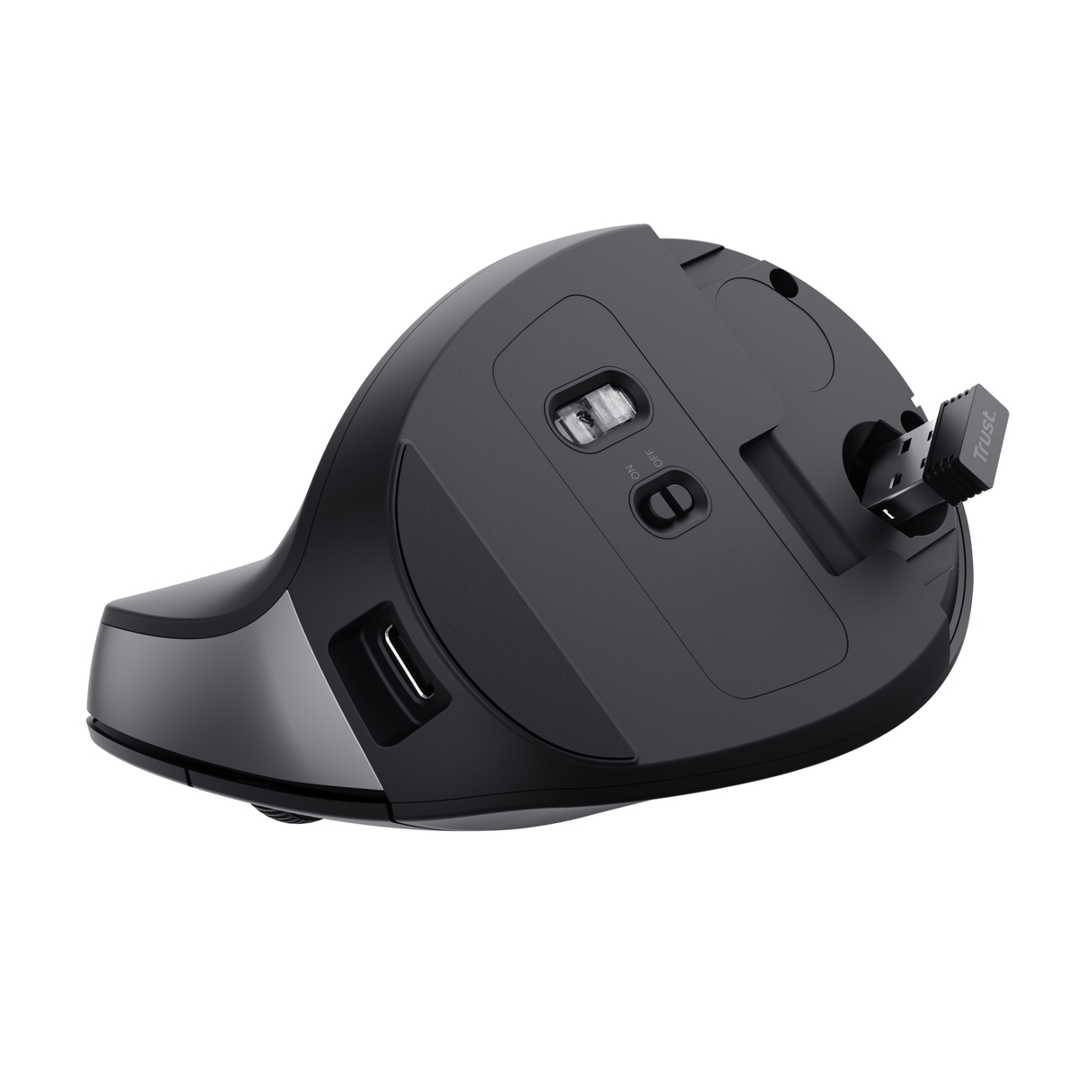 BAYO II ERGONOMIC WIRELESS MOUSE BLK