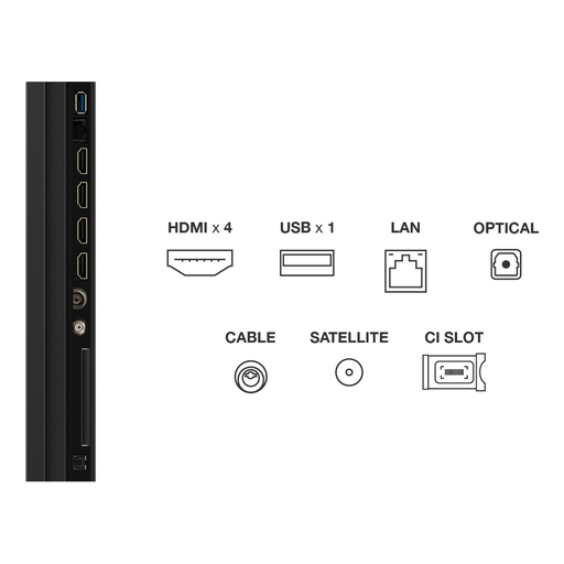 TCL 98P8K 98 4K QLED HDR Smart TV