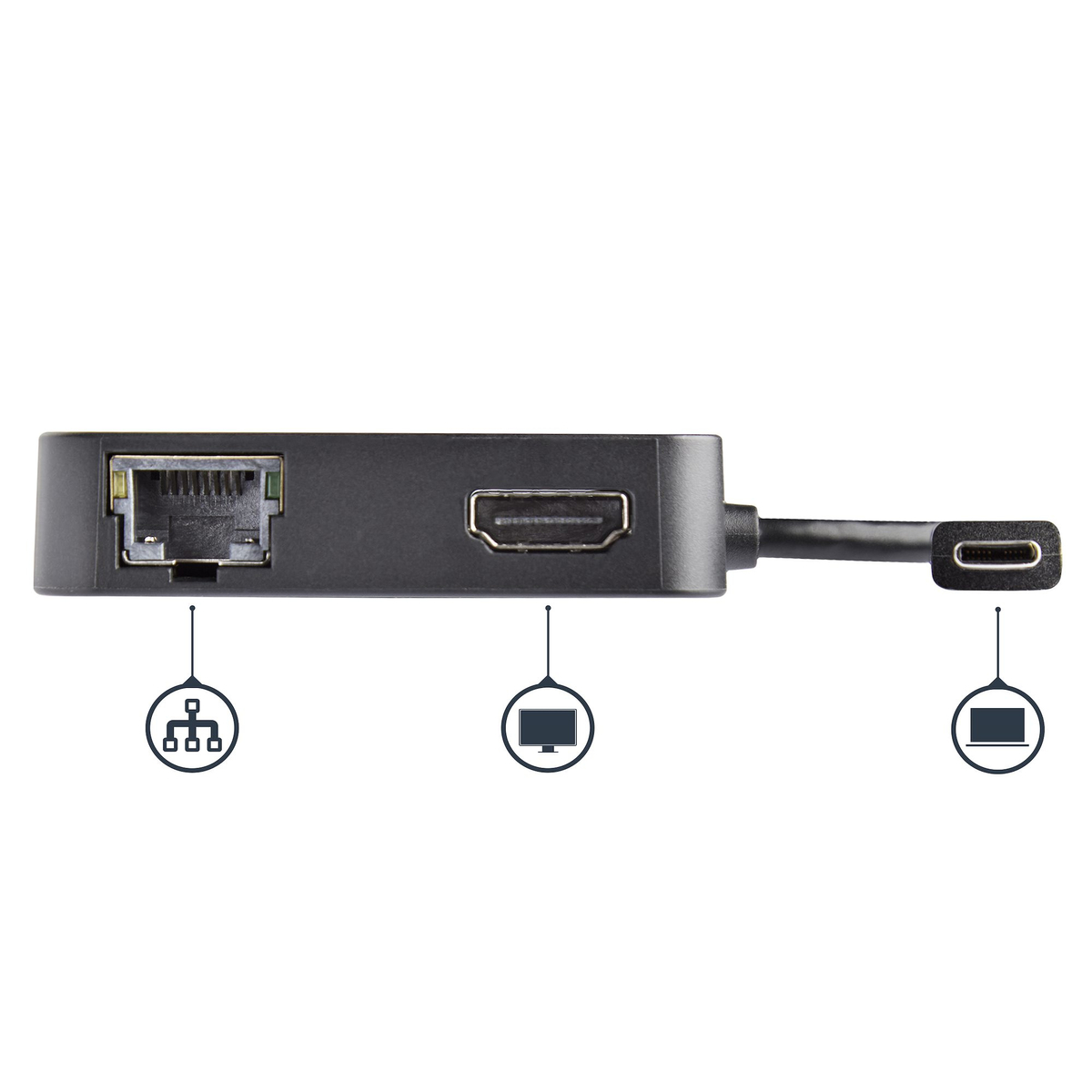 USB C Multiport Adapter HDMI USB 3.0 Gb