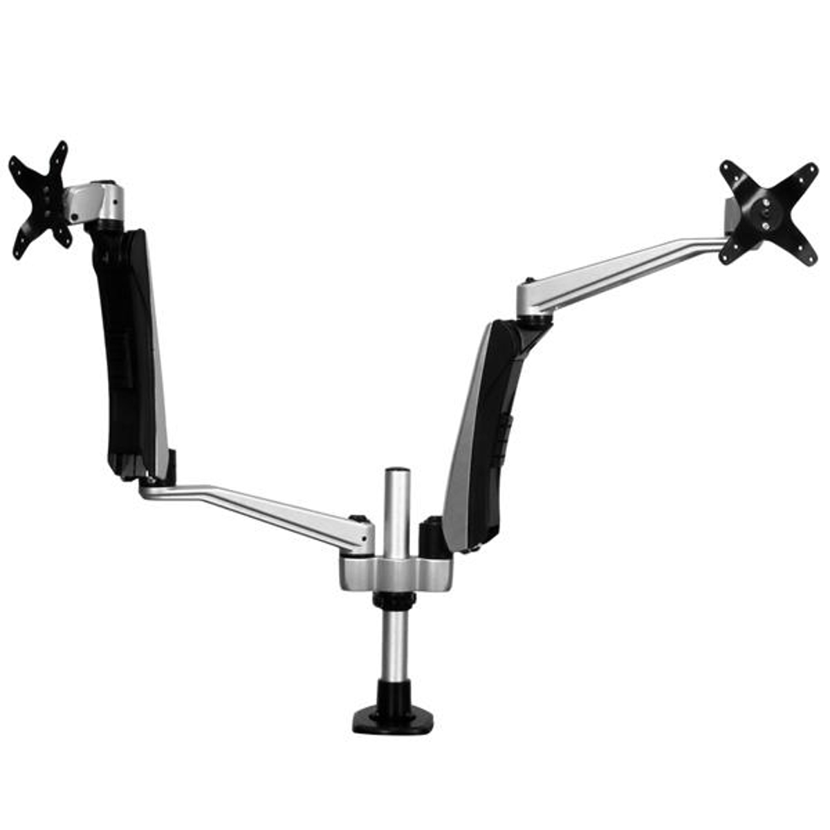 Dual Monitor Mount with Full-Motion Arms