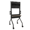 LSCUB Voyager Adjustable AV Cart Black