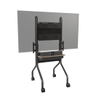 LSCUB Voyager Adjustable AV Cart Black