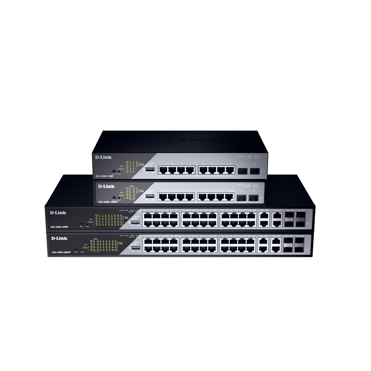 28-Port Gigabit Ethernet PoE++ Switches