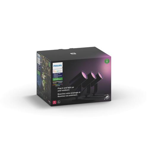 HUE ZB-OD-LilySpikeAnthra3x8W BaseUnit