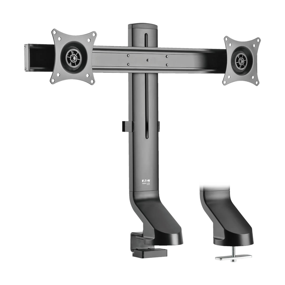 Dual-Display Monitor Arm W/Clamp 17-27In
