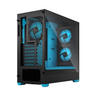 CASE ATX Pop Air RGB Cyan Core TG Clear
