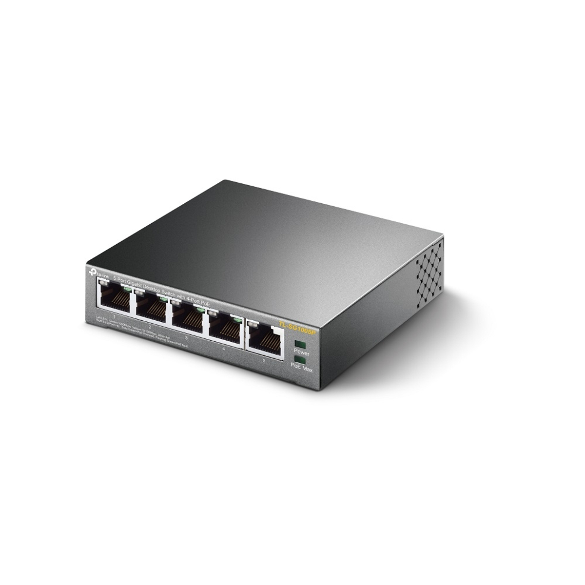 5-Port GB Desktop Switch with 4-Port PoE